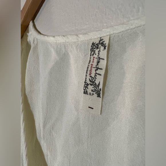 Intimately Free People — Cleo Draped Split Neck Short Sleeve Bodysuit - Picture 6 of 9